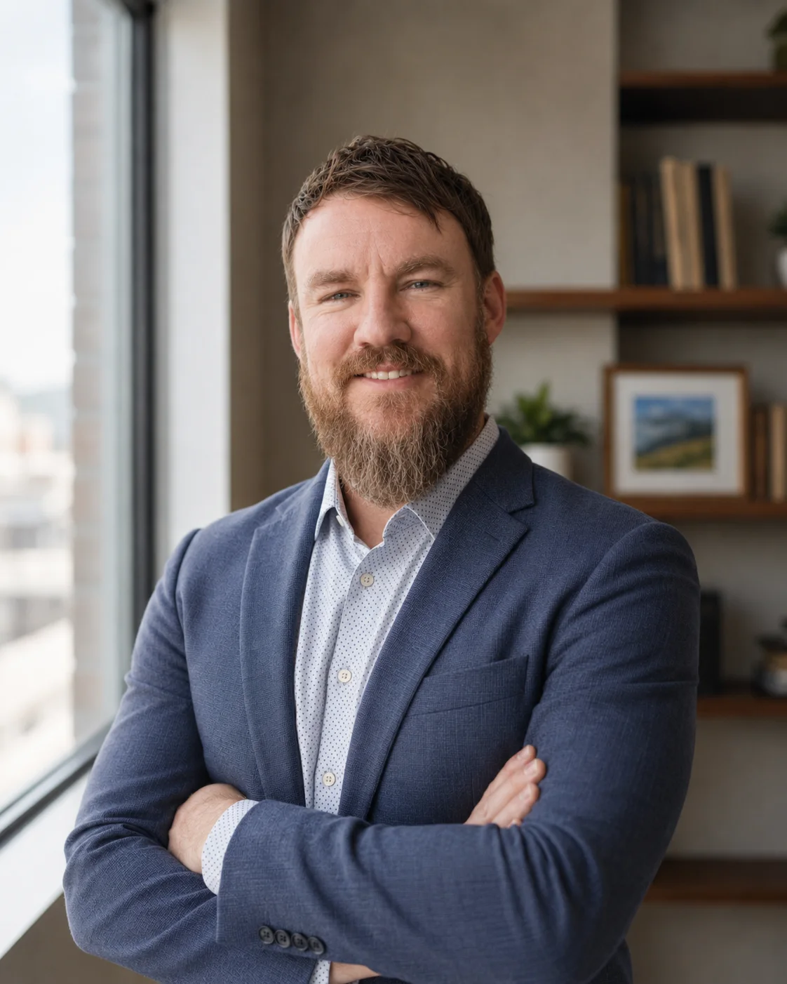 Portrait of James Jenkins, OpenSoil co-founder